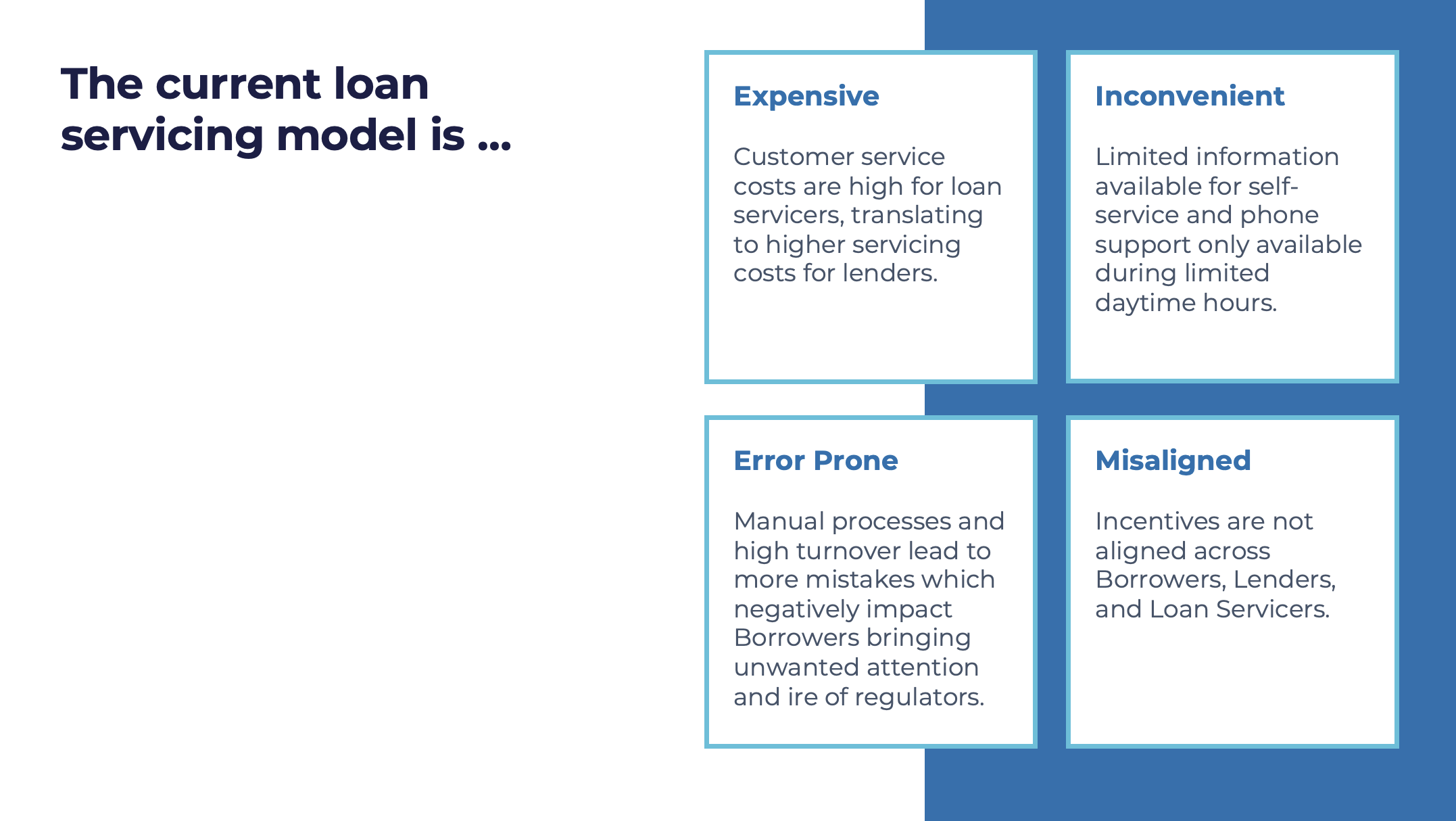 2022-11-07 - 02 - Updated Current loan servicing model